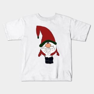 Santa Gnome Kids T-Shirt